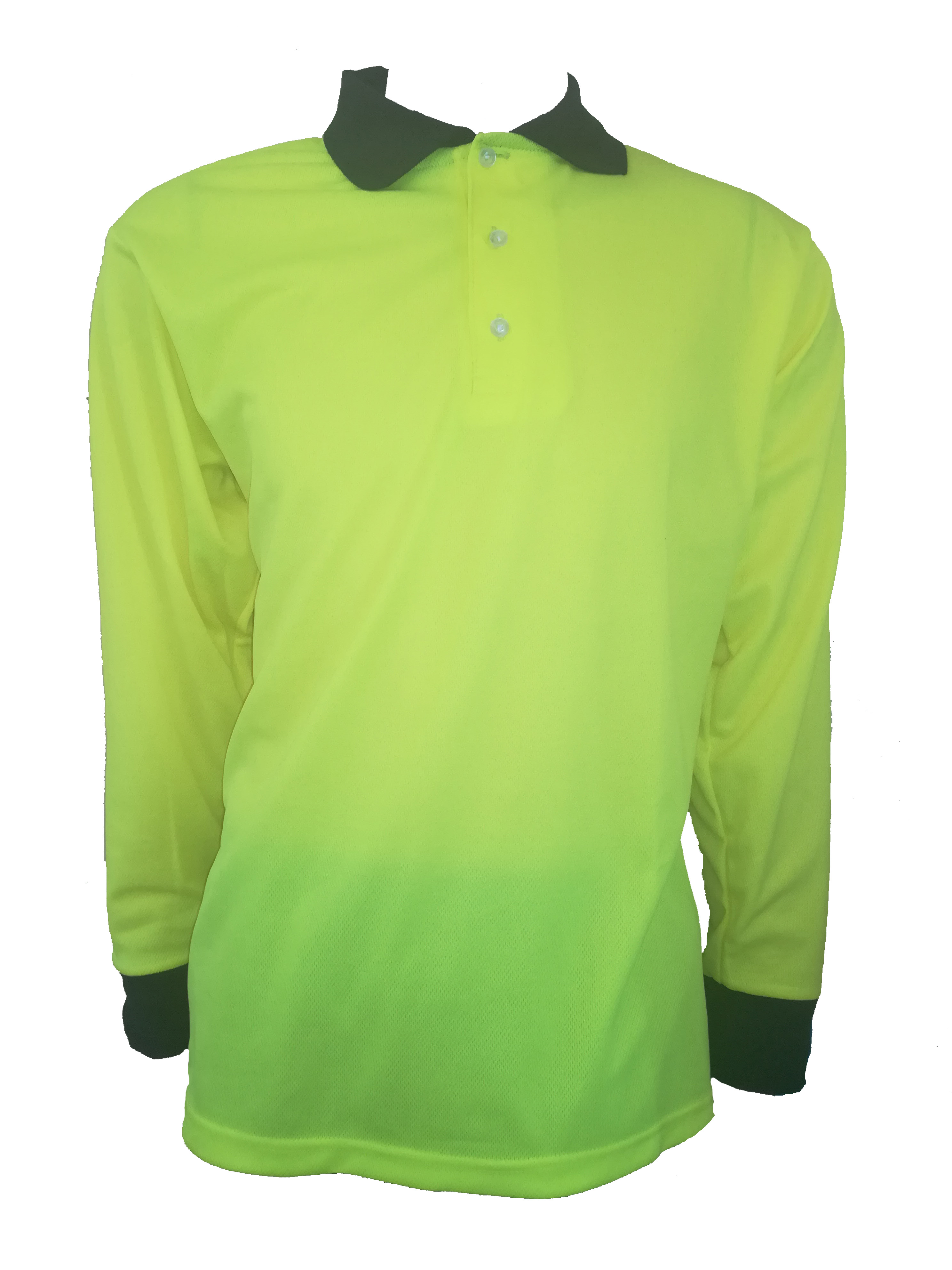 Long Sleeve Reflecto Hi Viz Golf Shirt